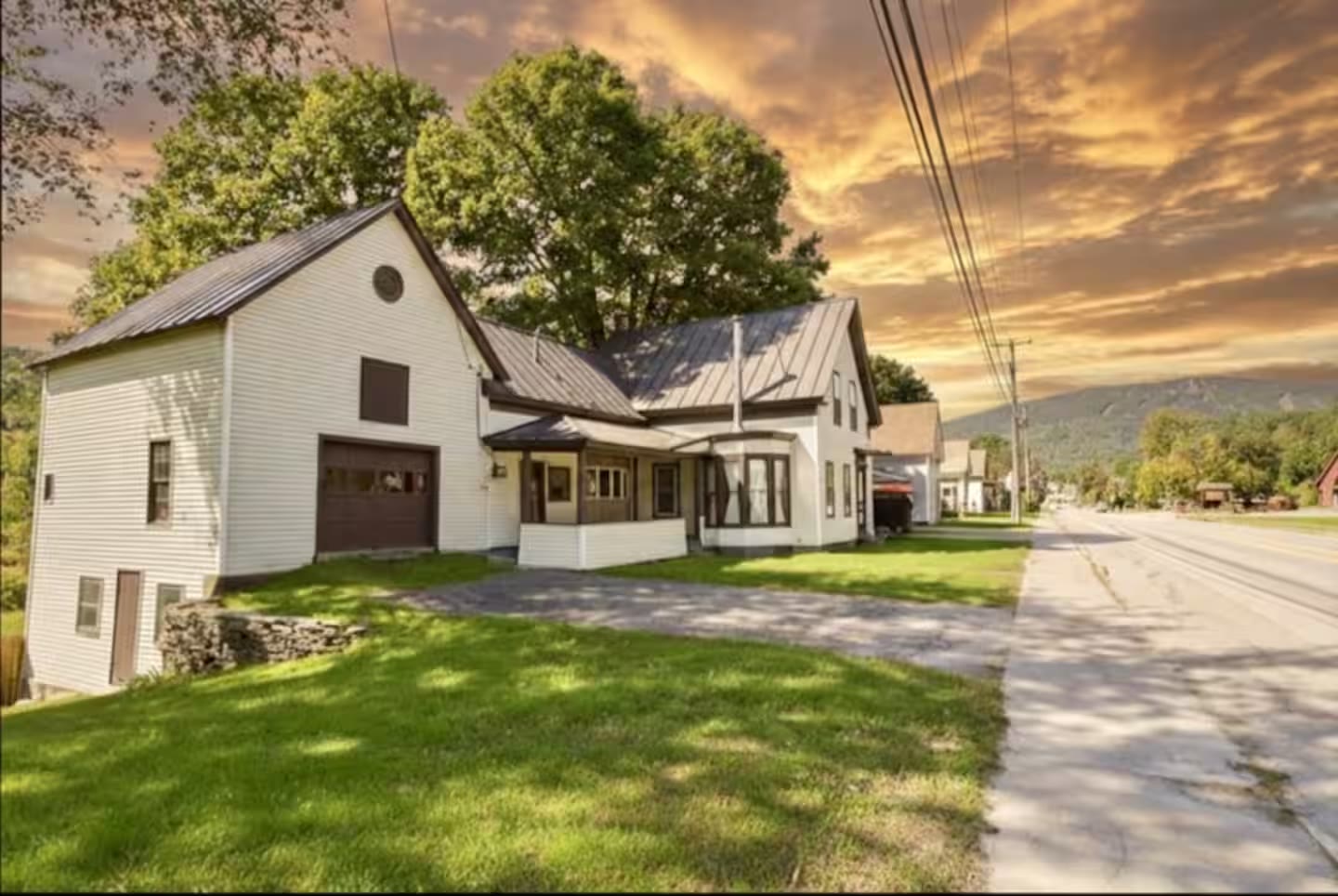 Exterior of 56 Main Street in Ludlow, Vermont